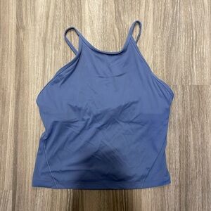 Lightweight High-Neck Yoga Tank Top